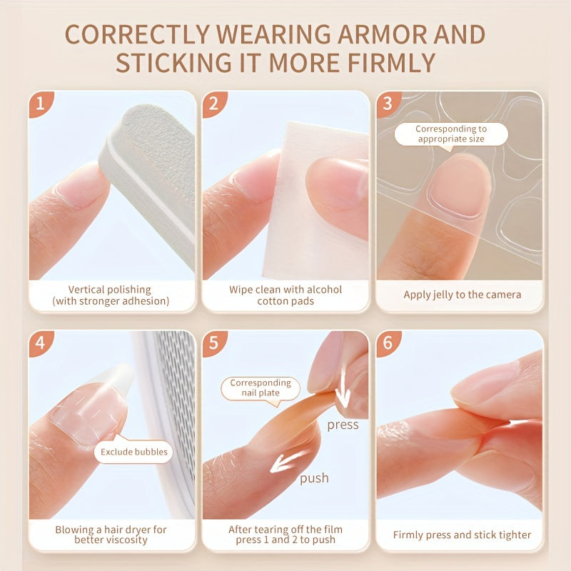 Wine Red Glitter Heart Design Nails