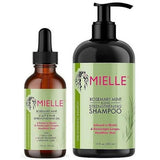 Mielle Organics Rosemary Mint  Strengthening Hair Oil and Shampoo