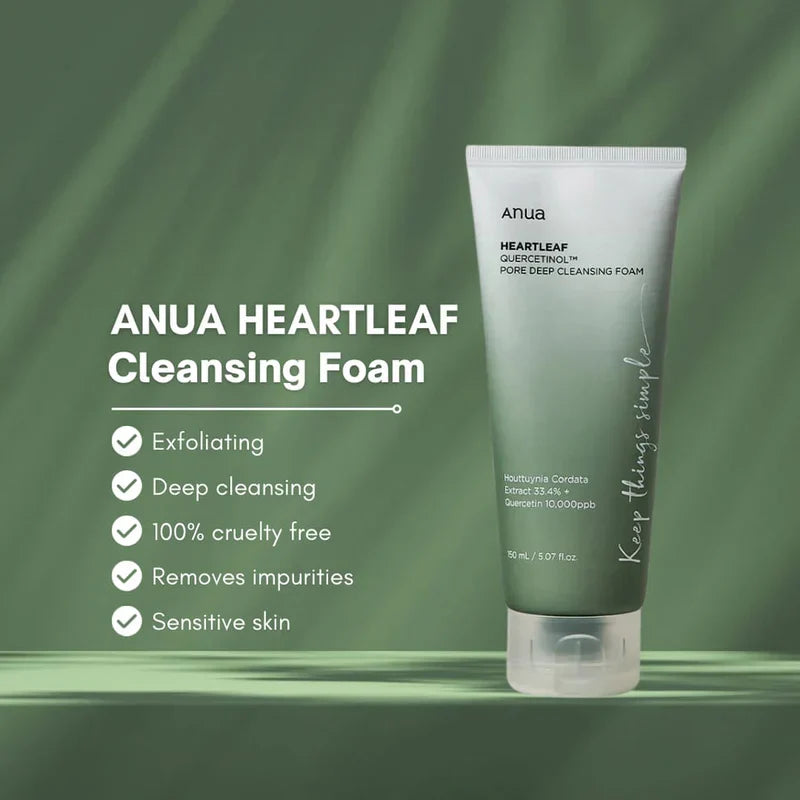 Anua Heartleaf Pore Deep Cleansing Foam