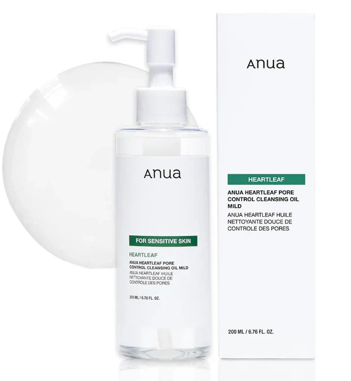 Anua Heartleaf Pore Control Cleansing Oil Mild - Sensitive Skin