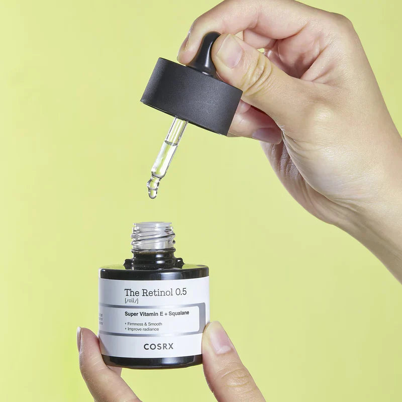 COSRX The Retinol 0.5 Oil Super Vitamin E + Squalane