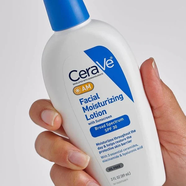 CeraVe AM Facial Moisturizing Lotion SPF30