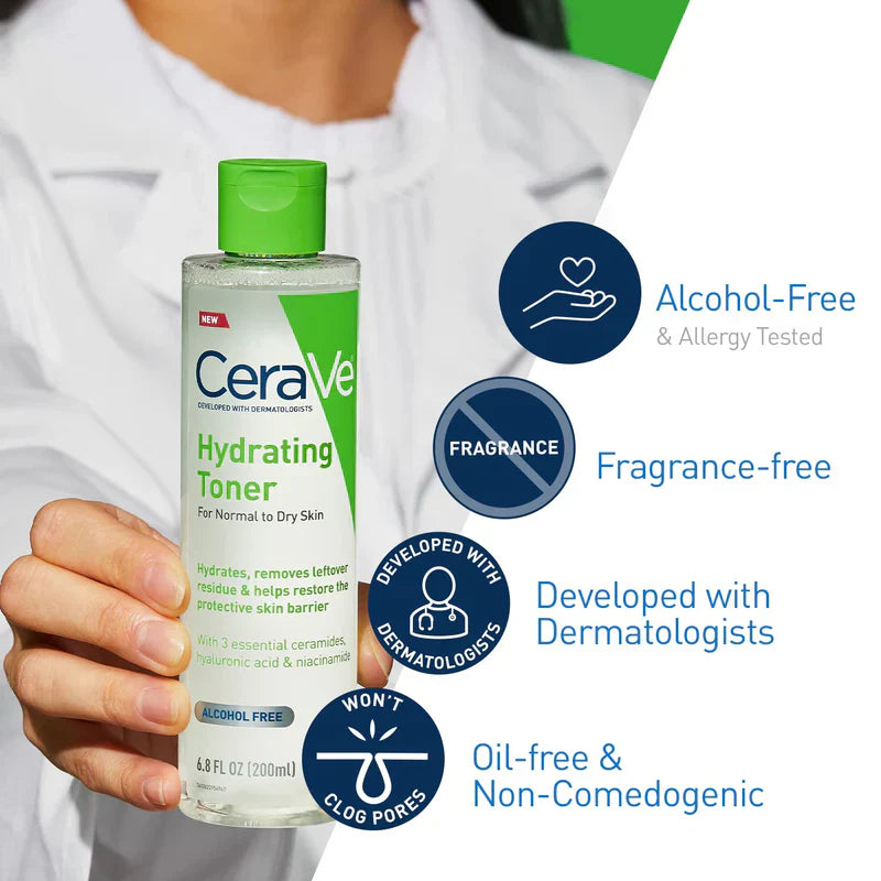 CeraVe Hydrating Toner for Normal to Dry Skin