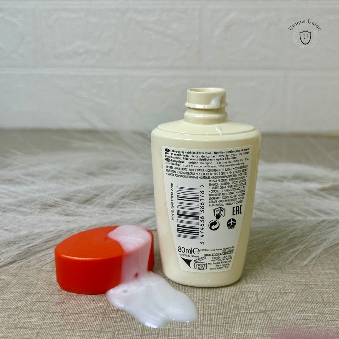 KERASTASE PARIS Nutritive Exceptional nutrition shampoo 30ml (For dry & sensitive hairs)