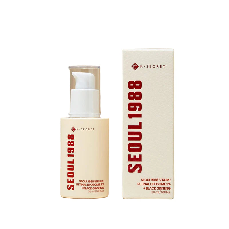 SEOUL 1988 Serum : Retinal Liposome 2% + Black Ginseng 30ml