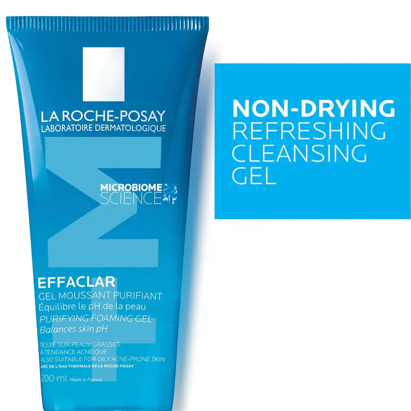 La Roche-Posay Effaclar Purifying Foaming Gel Cleanser for Oily, Blemish-Prone Skin