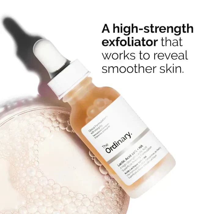 The Ordinary Lactic Acid 10% + HA 2% Superficial Peeling Formulation